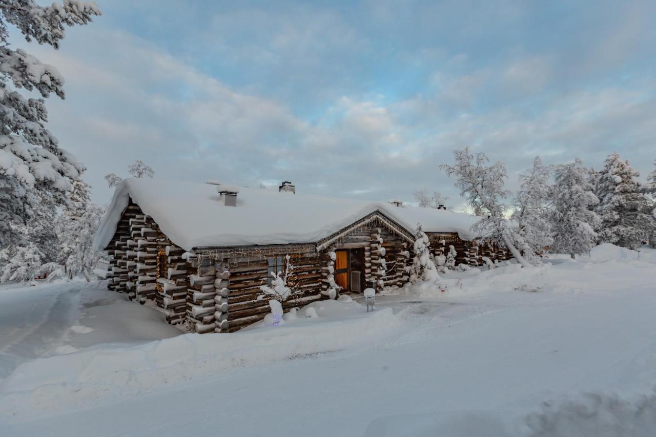 Kuukkeli Log Houses Teerenpesae - Premium Suite A48 Saariselkä Exteriör bild