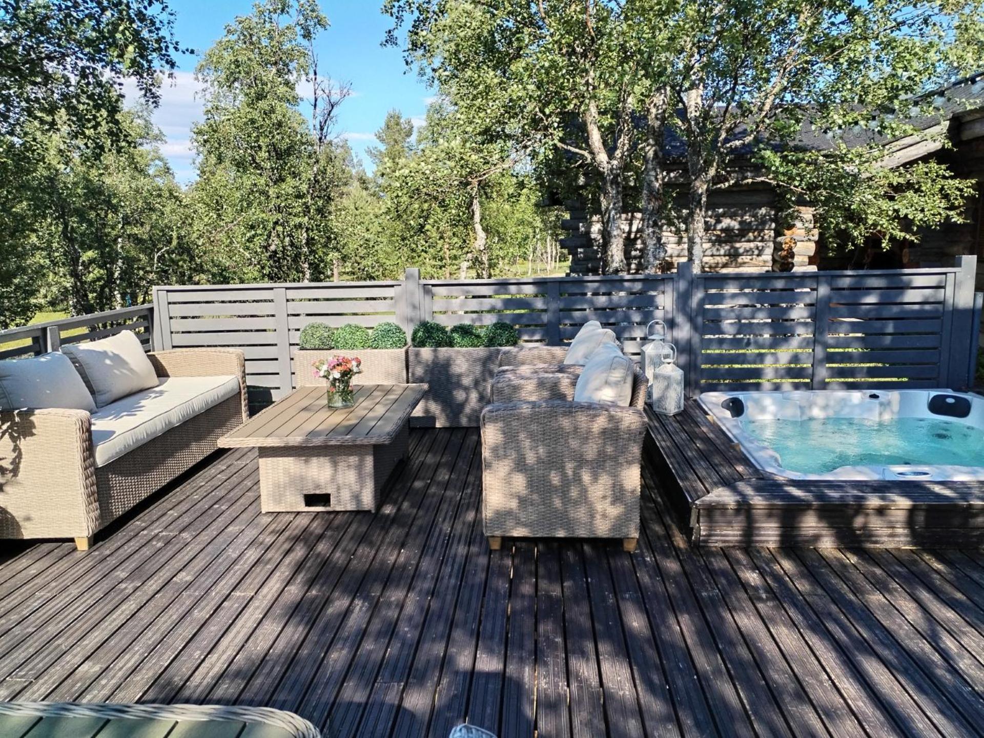 Kuukkeli Log Houses Teerenpesae - Premium Suite A48 Saariselkä Exteriör bild