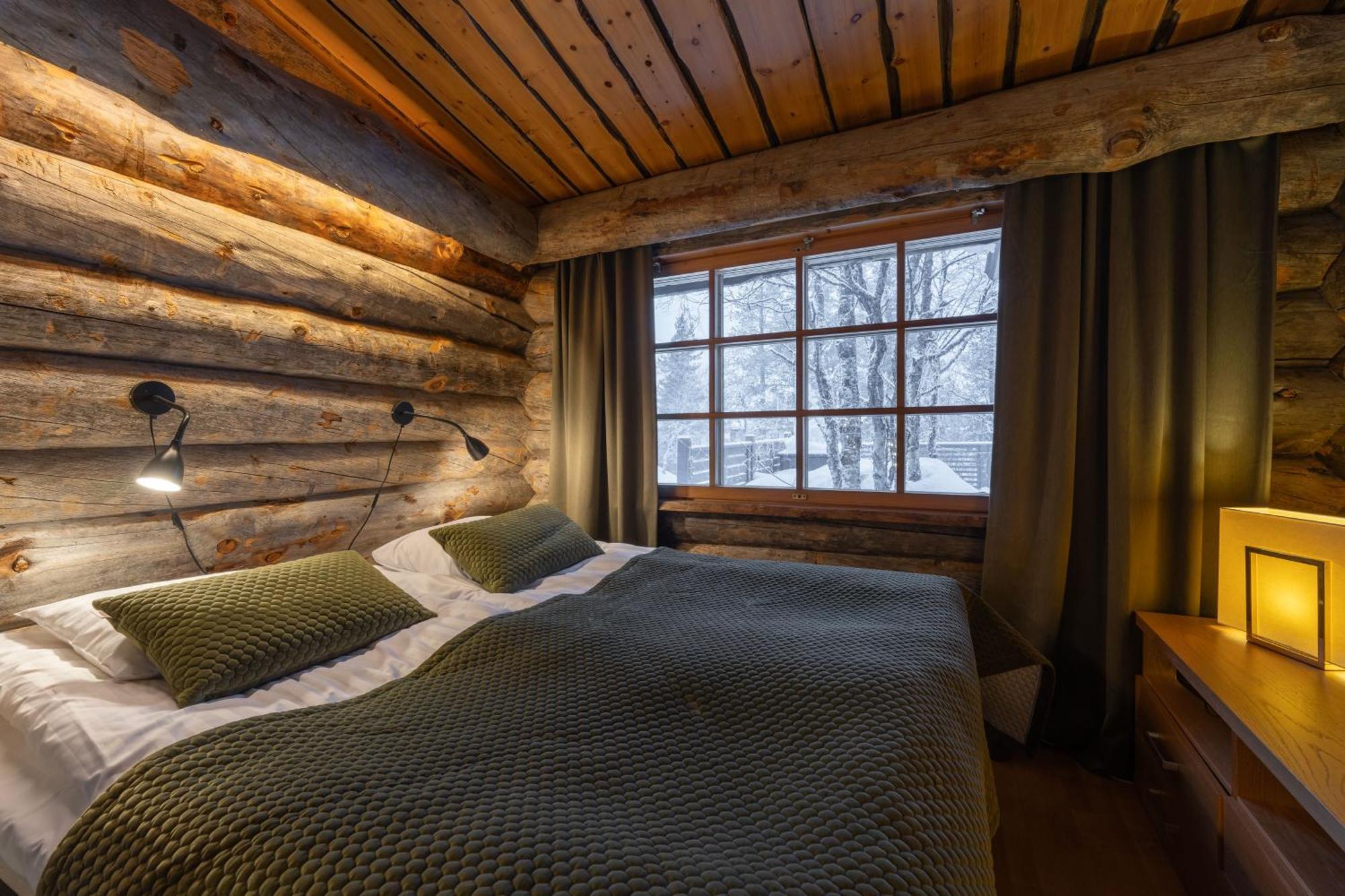 Kuukkeli Log Houses Teerenpesae - Premium Suite A48 Saariselkä Exteriör bild