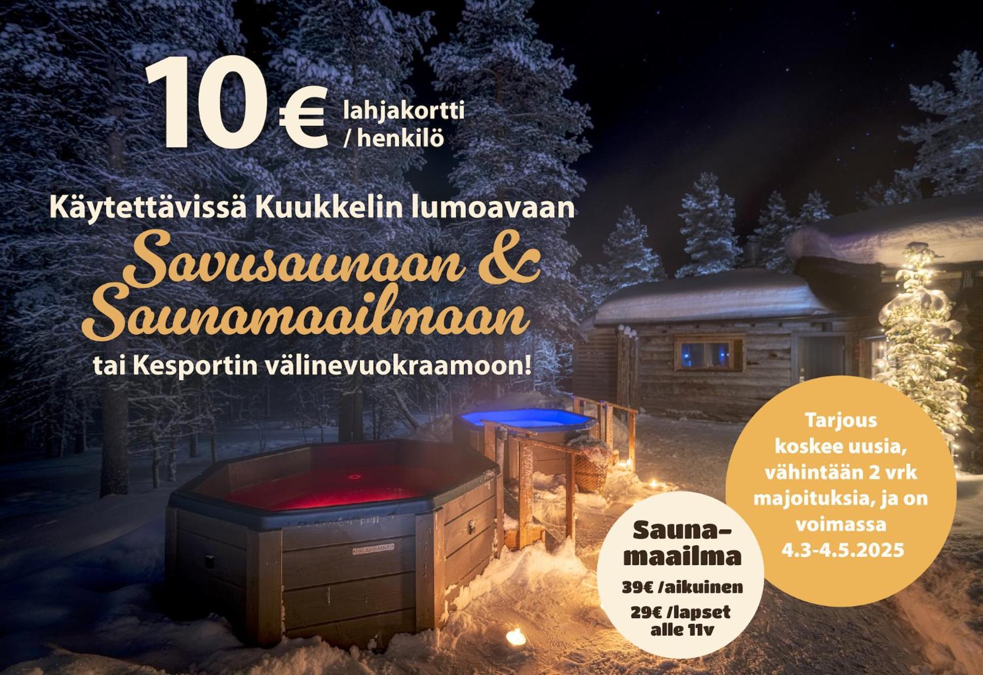 Kuukkeli Log Houses Teerenpesae - Premium Suite A48 Saariselkä Exteriör bild