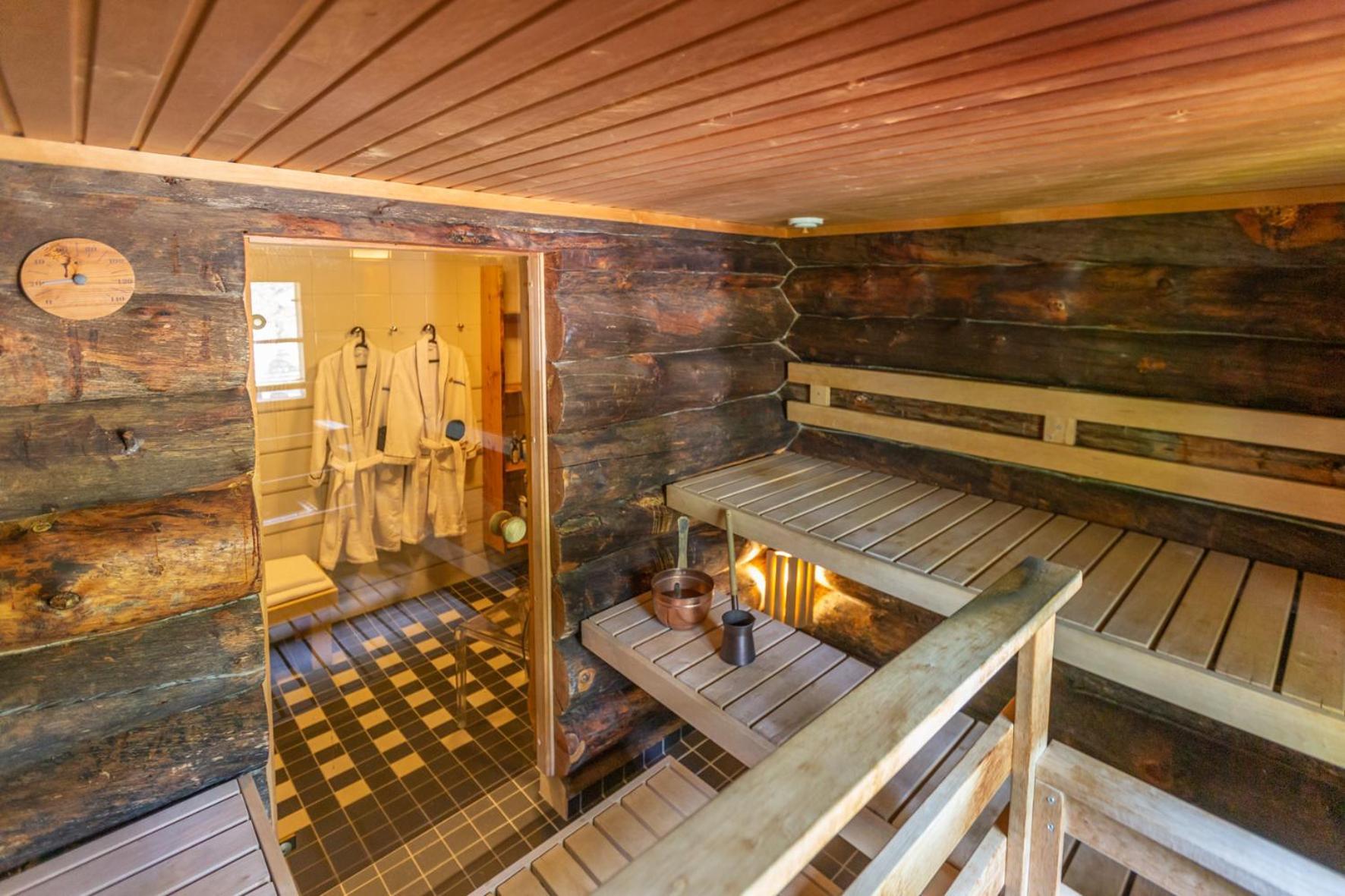 Kuukkeli Log Houses Teerenpesae - Premium Suite A48 Saariselkä Exteriör bild
